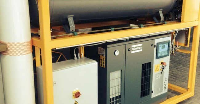 Breathing air system